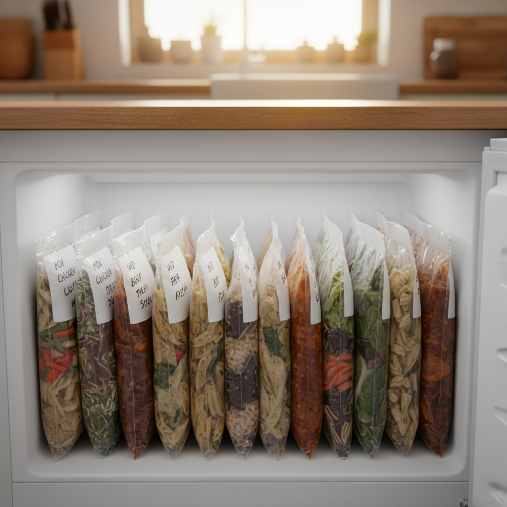 Small Space, Big Impact: How to Use Vacuum Seal Bags for Meal Prep in a Tiny Freezer