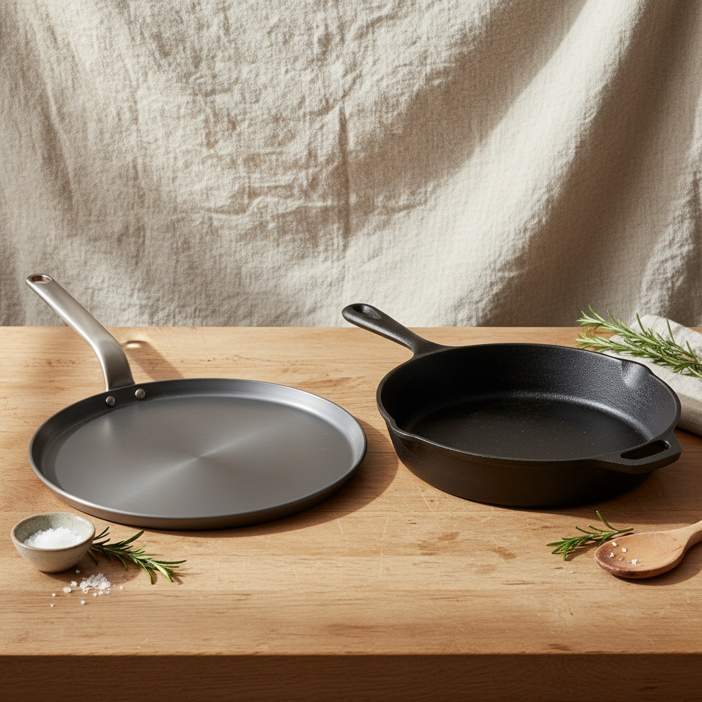 The Carbon Steel Griddle vs Cast Iron Cookware Buying Framework: 7 Questions to Ask Before You Click "Add to Cart"
