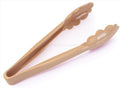 New Star Foodservice 35629 Utility Tong, High Heat Plastic, Scalloped, 9 inch, Set of 12, Beige