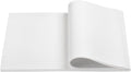 Beasea Parchment Paper Sheets, 200pcs 8x12 Inch White Precut Nonstick Heavy Duty Parchment Baking Paper Sheets for Air Fryer Cooking, Grilling, Frying and Steaming