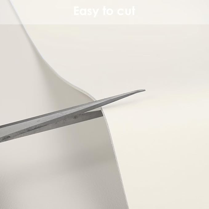 Leather Dresser Cover,1.8mm Thick,14x96 Inch,Dresser Protector Top,Dresser Top Protector,Dresser Cover Top,Dresser Top Cover,Dresser Cover Top for Bedroom.(White+White,14x96)