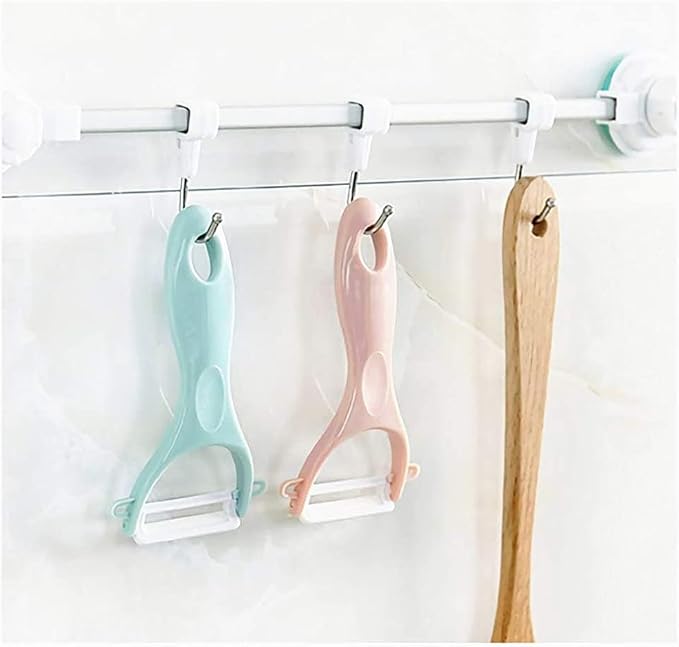 Potato Peelers 3 Pack, Fruit Peelers Potato Peeler, Cucumber, Apple Peelers for kitchen Original Vegetable Peeler-Set of 3 (Ceramic Blade)…