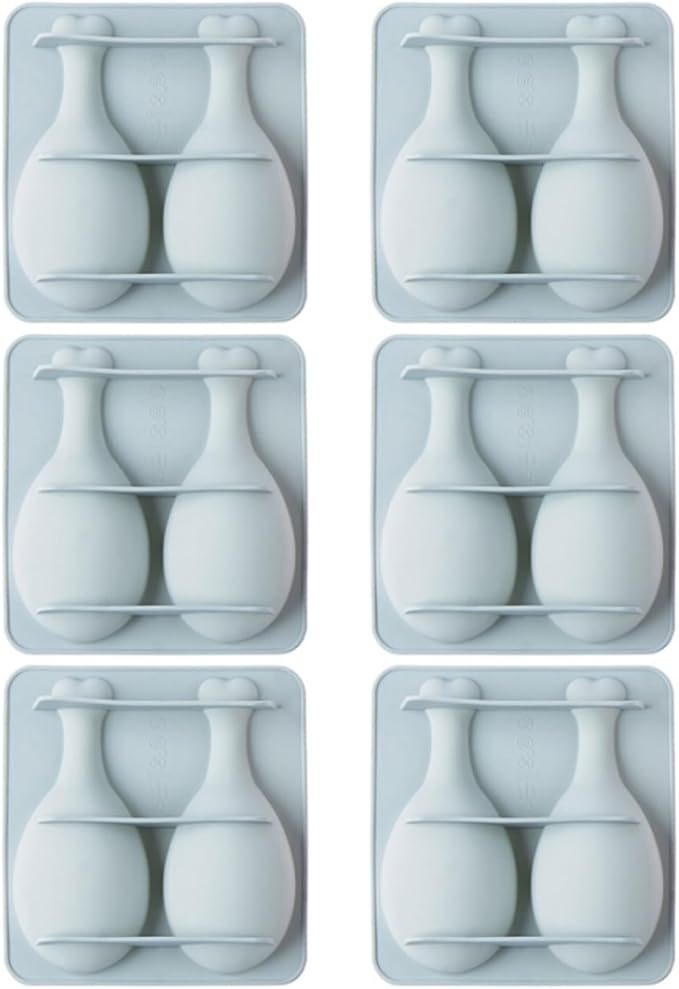 DECHOUS Chicken Leg Silicone Mold 6Pcs Silicone Cake Fondant Molds Baking Mould for Baking Home Kitchen