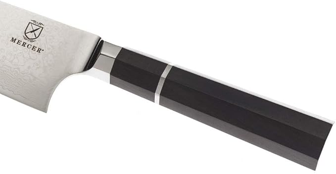 Mercer Culinary Premium Grade Super Steel, 8-Inch Chef's Knife, Ebony Wood Handle