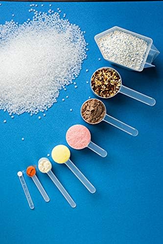 1/2 Cup (4 Oz. | 118.4 mL) Long Handle Scoop for Measuring Coffee, Pet Food, Grains, Protein, Spices and Other Dry Goods (Pack of 10)