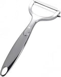 Vegetable Peeler - Stainless Steel Y-Shaped Potato Peeler for Kitchen - 2-in-1 Peeling & Eye-Removing Function for Potatoes, Carrots, and More.
