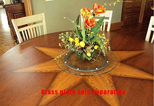 HLMOptimo Lazy Susan Bearing 8 inch Aluminum Turntable Ball Bearing, Heavy Duty Turner Bearing Silent Turntable Bearing Swivel Turntable Bearing 8/10/12/14 inch (8 inch)