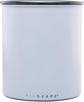 AirScape Planetary Design Kilo Coffee Storage Canister - US Patented Inner Plunger Lid Removes Excess Oxygen - Don't Buy airtight, Buy AIR-Less - Holds 2.2 lbs Coffee Beans - (Matte Gray)