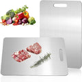 Katuchef Titanium Cutting Board,2026 New 100% Pure Titanium Cutting Boards for Kitchen,Non toxic Doubld-Side Durable Chopping Boards, Easy to Clean and Store(1PC-L:15.35 * 11.02)