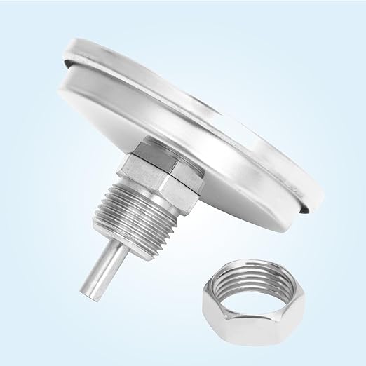 3 1/8" Grill Thermometer Gauge for Kitchen Aid 720-0954 720-0819 720-0953 720-0826 KitchenAid Grill Replacement Parts Grill Thermometer, Kirkland 720-1068 Oklahoma Joe 15202029 16202046