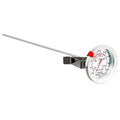 Escali AHC2 Stainless Steel Deep Frying and Candy Thermometer with Pot Clip, 12-Inch Probe with Candy Temperature Zones, NSF Certified