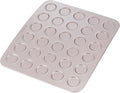 CHEFMADE Macaron Cake Pan, 30-Cavity Non-Stick Macaroon Biscuits Cookie Bakeware for Oven Baking (Champagne Gold)