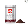 Illy Ground Moka Coffee - Intenso Bold Roast - Mild & Balanced - 100% Arabica - Pre-Ground for Moka Pot - Pressurized Packaging Sealed for Freshness - 8.8oz (Pack of 6)