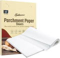 16x24 inch Heavy Duty Parchment Paper Sheets, 100Pcs Precut Non-Stick Full Parchment Paper for Baking, Cooking, Grilling, Frying and Steaming, Full Sheet Baking Pan Liners, Commercial Baking