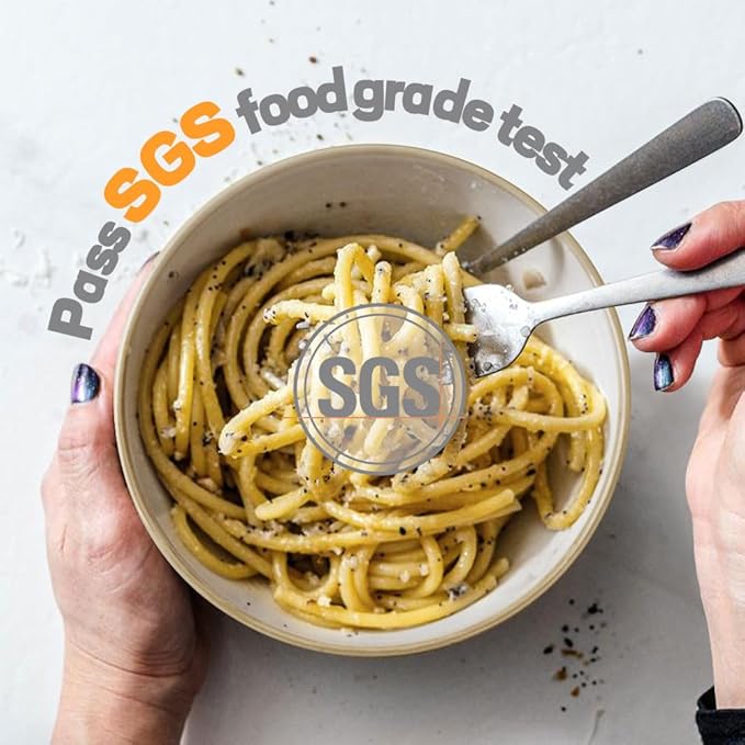 Artena Soup Bowls 32 OZ, Cereal Bowls Set of 4, White Embossment Ceramic Ramen Bowl for Salad, Dinner, Pho, Noodle, Pasta, Snacks, Dishwasher Microwave Safe, 6.3 Inch, Willow Leaf