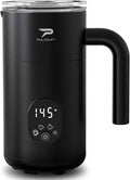 Milk Frother, Electric Milk Frother and Steamer 4 in 1 Automatic Coffee Steamer Frother, 11.8OZ / 350ML Warm and Cold Foam Frother for Coffee,Latte, Cappuccino, Macchiato, Hot Chocolate