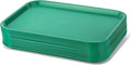 New Star Foodservice Fast Food Tray, Set of 12 (Green, 10 by 14 Inch)