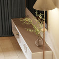 Leather Dresser Cover,1.8mm Thick,14x40 Inch,Dresser Protector Top,Dresser Top Protector,Dresser Cover Top,Dresser Top Cover,Dresser Cover Top for Bedroom.(Mud Color+Champagne Gold,14x40)