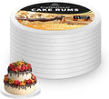 5Pcs Cake Boards 12 Inch Round - Sturdy 1/2 Inch Cake Drum, Food Grade Cake Rounds,Multiple Layers of Corrugated Cardboard for Heavy or Multi Layer Cakes for Birthdays,Weddings, Parties (12inch/5pcs)