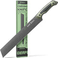 12 Inch Slicing Carving Knife - German Rust-Resistant Full-Tang Steel, G10 Non-Slip Outdoor Handle - BBQ & Brisket Knife for Spanish Ham, Turkey - Professional Chef Knife-Gift For Men