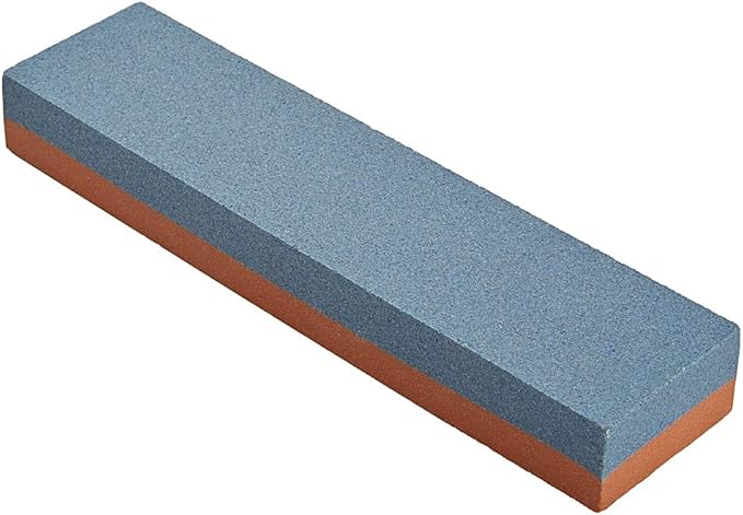 Bora 8 inch Sharpening Stone For Knife Sharpening, Two Sided Whetstone Fine Coarse Combination Aluminum Oxide Wet Stone for Honing Woodworking Tools 501060