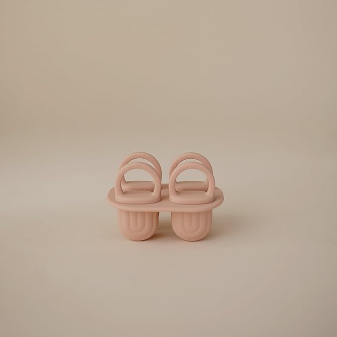mushie Toddler Ice Pop Tray (Blush) | 4 Pieces x 1 oz | BPA Free