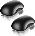 MR.SIGA Fruit and Vegetable Cleaning Brush with Non Slip Comfortable Grip, Pack of 2, Black