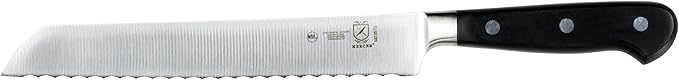 Mercer Culinary M23500 Renaissance 6-Piece Forged Knife Block Set, Tempered Glass Block