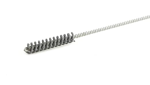 Brush Research BC7M12 FLEX-HONE®, 0.276" (7mm) Diameter, 120 Grit, Silicon Carbide, For Mild Steel, Stainless Steel, Cast Iron and Softer Ferrous Materials