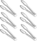 6 Pack Serving Tongs Kitchen Tongs, Buffet Tongs, Stainless Steel Food Tong Serving Tong, small tongs