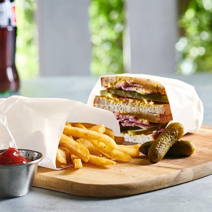 GUSTO [9 x 13 Inch - 200 Count] Pre-Cut Parchment Paper Baking Sheets, Non-Stick, Unbleached, Parchment Paper Sheets for Baking & Cooking - White - Formerly Comfy Package