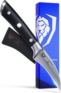Dalstrong Tourne Peeling Paring Knife - 2.75 inch - Gladiator Series Elite - Forged German High-Carbon Steel - G10 Handle - Kitchen Knife - Sheath Included - NSF Certified