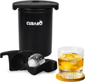 Single Clear Ice Ball Maker – 2.4" Crystal Clear Sphere Ice Mold with Premium Hard Shell Design – Round Ice Mold for Whiskey, Cocktails, Bourbon & Scotch (Single Ball)