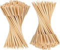 Bamboo Skewers 12 Inch,200 PCS Cocktail Skewers, Wooden Skewers for Appetizers，BBQ，Fruit Kabobs，Sandwich，Drink.…