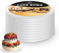 10pcs Large Cake Boards Drum 11 Inch Round,Food Grade Cake Rounds,1/2" Thick Cake Base Sturdy Multiple Layers of Corrugated Cardboard for Heavy or Multi Layer Cakes, Pastry, Display(11inch/10pcs)