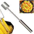 2025 Corn Peeler for Corn on the Cob, Stainless Steel Corn Cob Stripper Tool for Stripping off Corn Kernel From Cob，Restaurant Chefs, Outdoor Dining Enthusiasts。