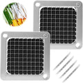 2 PCS Replacement Chopper 3/8" Blade, Commercial Vegetable Chopper Dicer, French Fry Cutter Stainless Steel Blade for Fruit Cutting Machine Tomato Onion Pusher Block
