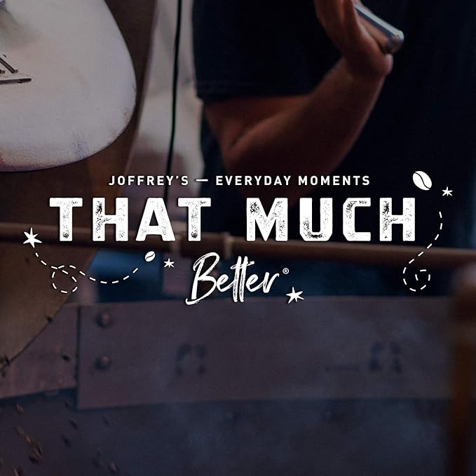 Joffrey's Coffee - Disney French Bistro Blend, Artisan Dark Roast, Arabica Coffee Beans, Full-Bodied with Smoky Sweetness (Ground, 11 oz)