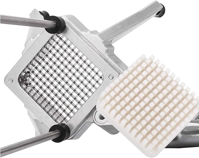 Commercial Vegetable Fruit Chopper 1/4″&3/8″ Blade Heavy Duty Professional Food Dicer Kattex French Fry Cutter Onion Slicer Stainless Steel for Tomato Peppers Potato Mushroom