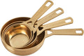 Le Crueset Measuring Cups, Gold, Set of 4 (1,1/2,1/3,1/4 cups)