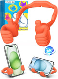 Stocking Stuffers for Teens Boys Girls Cell Phone Stand: Upgrade Adjustable Thumbs Up Lazy Phone Holder for Desk Fun Birthday Gifts for Grandma Adults Husband from Wife