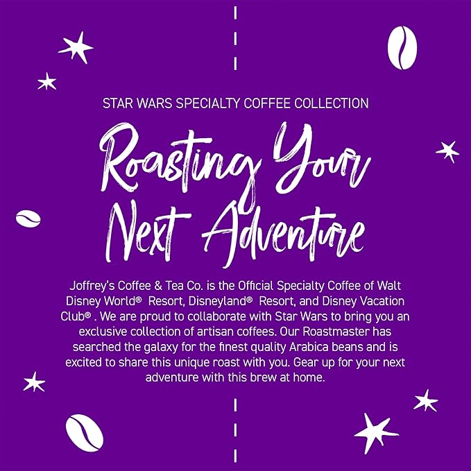 Joffrey's Coffee - Droids™ Trio Collection, STAR WARS Licensed Coffee Collection, Artisan Medium Roast, Brew or French Press (Ground, 11oz)