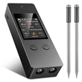 Wireless Meat Thermometer, Smart Digital Cooking Thermometer with 2 Ultra-Thin Probes, No App Needed, 800FT Range, 1000°F Heat Resistant, IP67 Waterproof - for BBQ, Grill, Oven, Smoker (2025 Upgraded)