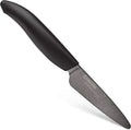 Kyocera Advanced Ceramic Revolution Series 3-inch Paring Knife, Black Blade
