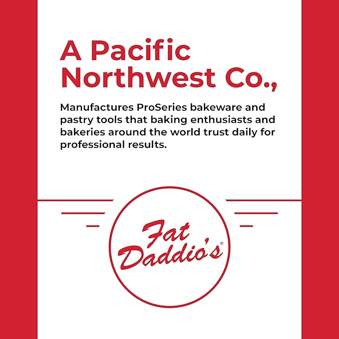 Fat Daddio's Anodized Aluminum Round Cake Pans, 2 Piece Set, 4 x 2 Inch