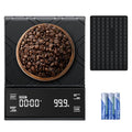 Coffee Scale with Timer, Espresso Scale & Coffee Bean Scale - 3kg/0.1g Precise Small Digital Kitchen Scale for Espresso Accessories Kit, Pour-Over, and Multi-Purpose Use (Batteries Included)