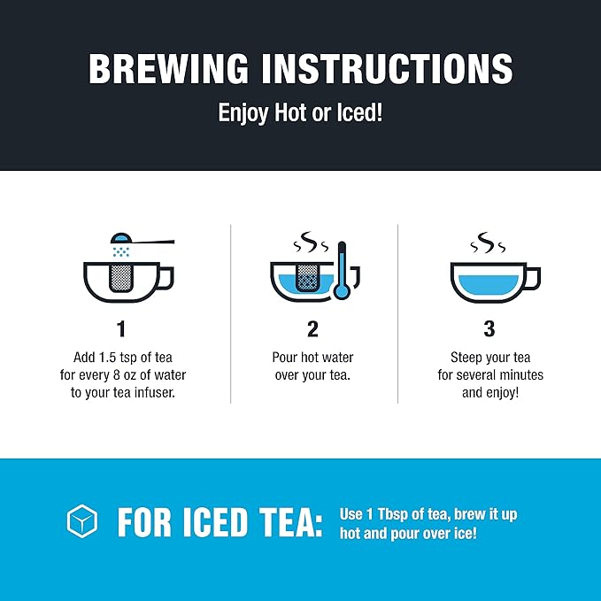 Tiesta Tea - Herbal & Rooibos Tea Sampler Dry Flight Set, Loose Leaf, No Caffeine Blend, Makes Hot & Iced, Assorted Herbal, Rooibos, Fruit Blends & More, 8 Resealable Sample Pouches
