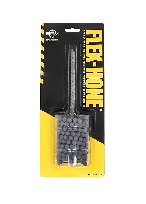 Brush Research BC158800 FLEX-HONE®, 1-5/8" (41.3mm) Diameter, 800 Grit, Silicon Carbide, for Mild Steel, Stainless Steel, Cast Iron and Softer Ferrous Materials