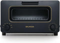 BALMUDA The Toaster | Steam Oven Toaster | 5 Cooking Modes: Sandwich Bread, Artisan Bread, Pizza & Pastry, Oven | Precise Heat Control | Steam Technology | Baking Pan | US Version | Black