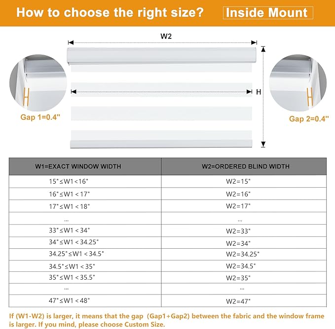 Persilux Cordless Zebra Blinds for Windows, Light Filtering Roller Shades for Windows (67" W x 72" H, White) Light Control for Day and Night, Light Filtering Sheer Shades for Home, Office, Bedroom
